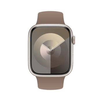 Crong Liquid - Pasek do Apple Watch 38/40/41/42 mm (brązowy)