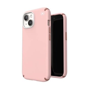 Speck Presidio2 Pro Magsafe - Etui iPhone 15 / iPhone 14 / iPhone 13 (Dahlia Pink / Rose Copper / White)