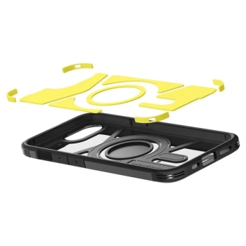 Spigen Tough Armor Mag MagSafe - Etui do iPhone 16e (Czarny)