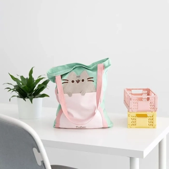 Pusheen - Torba zakupowa materiałowa 35x40 cm