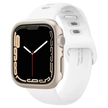 Spigen Thin Fit - Obudowa do Apple Watch 8 / Watch 7 41 mm (Starlight)