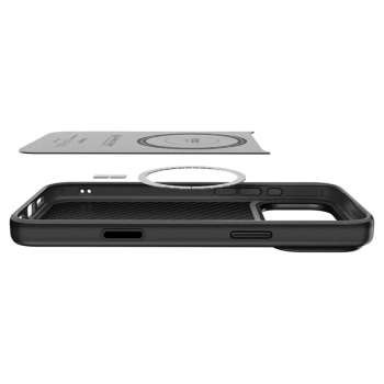 Spigen Enzo Aramid T Mag MagSafe - Etui do iPhone 17 Pro (Black)