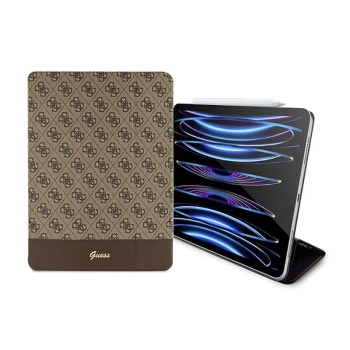Guess 4G Stripe Allover - Etui iPad Pro 12.9
