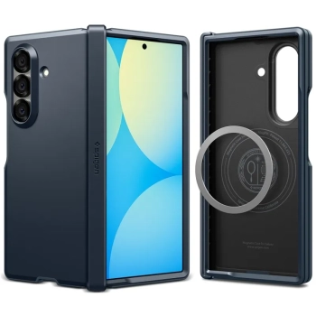 Spigen Tough Armor Pro Mag MagSafe - Etui do Samsung Galaxy Z Fold 7 (Metal Slate)