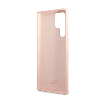 Karl Lagerfeld Silicone Choupette - Etui Samsung Galaxy S24 Ultra (różowy)