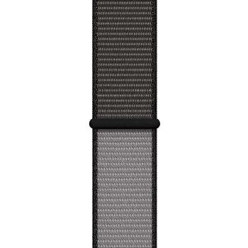 Crong Nylon - Pasek sportowy do Apple Watch 44/45/46/49 mm (Night Grey)