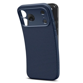 Spigen Liquid Air - Etui do iPhone 17 Pro (Navy Blue)