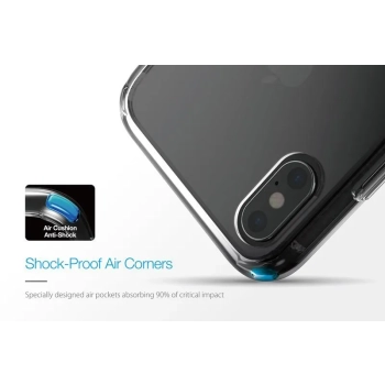 Just Mobile TENC Air Case - Etui iPhone Xs / X (Crystal Black)