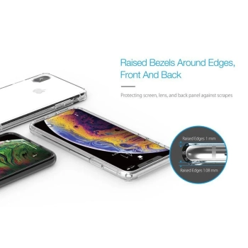 Just Mobile TENC Air Case - Etui iPhone Xs / X (Crystal Black)