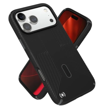 Speck Presidio2 Grip ClickLock & MagSafe - Etui iPhone 17 Pro Max (Black / Slate Grey / White)