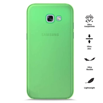 PURO 0.3 Nude - Etui Samsung Galaxy A3 (2017) (Fluo Green)