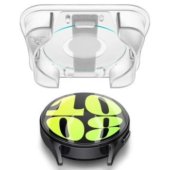 Spigen GLAS.TR EZ FIT 2-Pack - Szkło hartowane do Samsung Galaxy Watch 7 44 mm (2 szt)