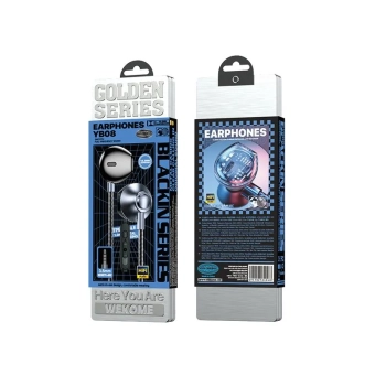 WEKOME YB08 Blackin Series - Słuchawki przewodowe HiFi jack 3,5 mm (Tarnish)