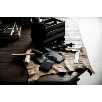 X-Doria Dash - Etui iPhone X (Black Leather)