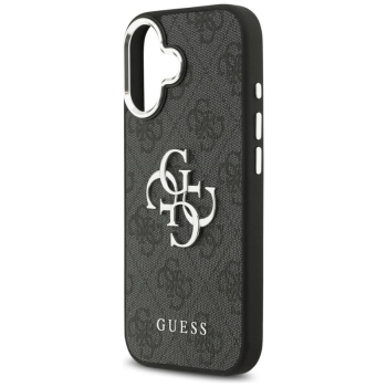 Guess 4G Big 4G Classic Logo - Etui iPhone 17 (czarny / srebrny)