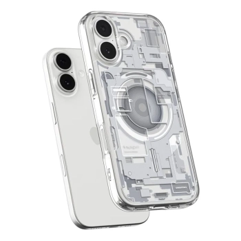 Spigen Ultra Hybrid Mag MagSafe - Etui do iPhone 17 (Zero One White)