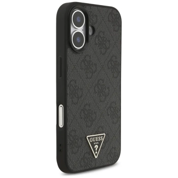 Guess 4G Strap Triangle Logo MagSafe - Etui do iPhone 17 (czarny)