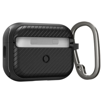 Spigen Mag Armor MagSafe - Etui do Apple Airpods Pro 1 / 2 (Czarny)