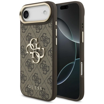 Guess 4G Big 4G Classic Logo - Etui iPhone Air (brązowy / złoty)