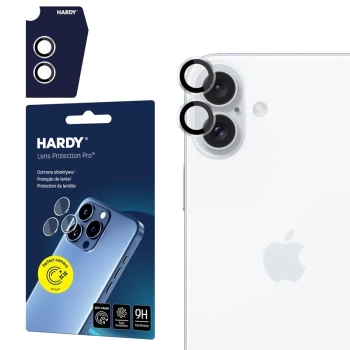 3mk HARDY Lens Protection Pro - Szkło na obiektyw aparatu iPhone 17 (Transparent)