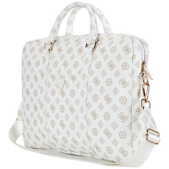 Guess 4G Peony Front Pocket Zipper Triangle Logo - Torba na notebooka 16