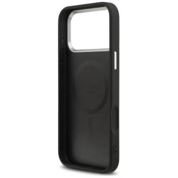 Guess Triangle Logo MagSafe - Etui iPhone 17 Pro Max (czarny)
