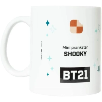 Line Friends BT21 - Kubek ceramiczny 300ml SHOOKY