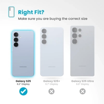 Speck Presidio2 Grip Magnet - Etui Samsung Galaxy S25 / 24 MagSafe (Coastal Blue/Dust Grey/White)