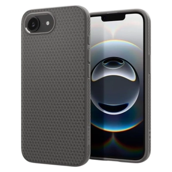 Spigen Liquid Air - Etui do iPhone 16e (Marble Gray)