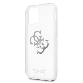 Guess 4G Big Logo Charm - Etui iPhone 12 Pro Max (srebrny charms)