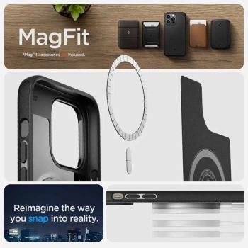 Spigen Mag Armor - Etui do iPhone 14 Pro (Czarny)