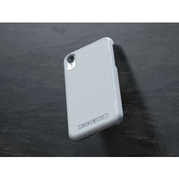 Nordic Elements Original Idun - Materiałowe etui iPhone XR (Light Grey)