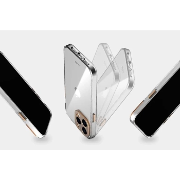 Moshi iGlaze MagSafe - Etui iPhone 14 Plus (Luna Silver)