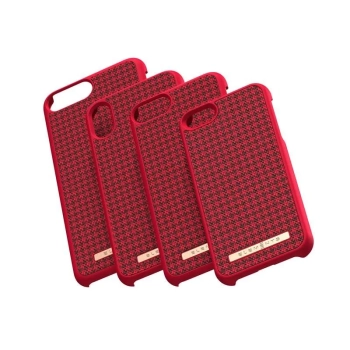 Nordic Elements Saeson Idun - Materiałowe etui iPhone Xs Max (Red)