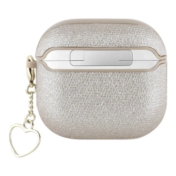 Guess Metallic Script Charm - Etui AirPods 4 (złoty)