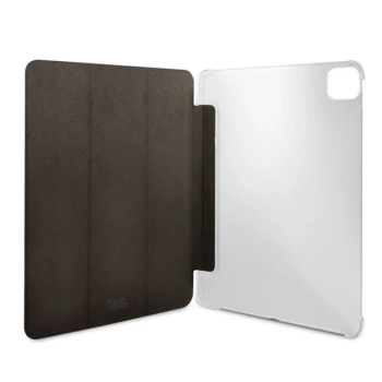 Karl Lagerfeld Saffiano Karl & Choupette Heads - Etui iPad Pro 12.9