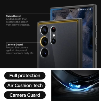 Spigen Ultra Hybrid - Etui do Samsung Galaxy S23 Ultra (Frost Black)