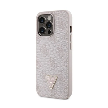Guess Crossbody 4G Metal Logo - Etui iPhone 13 Pro (różowy)