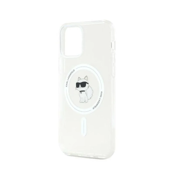 Karl Lagerfeld IML Choupette MagSafe - Etui iPhone 12 / iPhone 12 Pro (przezroczysty)