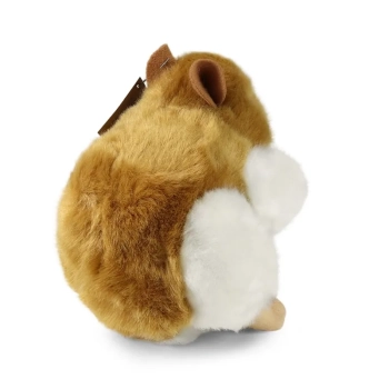 Rappa - Pluszowa realistyczna maskotka Chomik siedzący 13 cm Eco-Friendly