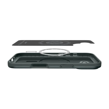 Spigen Thin Fit Mag MagSafe - Etui do iPhone 17 (Abyss Green)