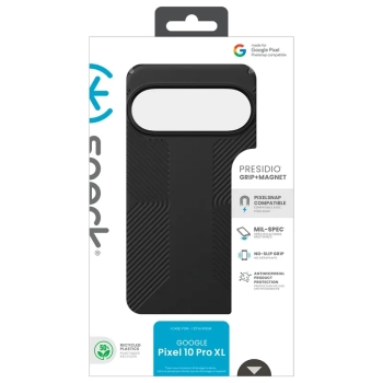 Speck Presidio2 Grip Magnet - Etui Google Pixel 10 Pro XL (Black/Slate Grey)