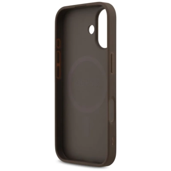 Guess 4G Printed Stripes MagSafe - Etui iPhone 17 (brązowy)