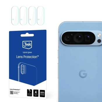 3mk Lens Protection - Szkło na obiektyw aparatu Google Pixel 9 Pro (4 zestawy)