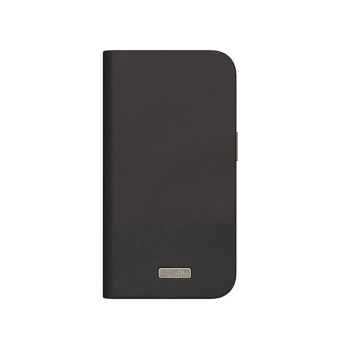 Moshi Overture MagSafe - Skórzane etui 3w1 z klapką iPhone 15 Pro (Midnight Black)