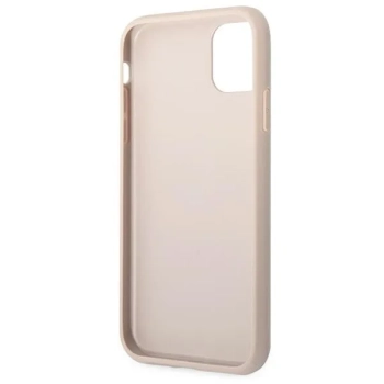 Guess 4G Metal Gold Logo - Etui iPhone 11 (różowy)