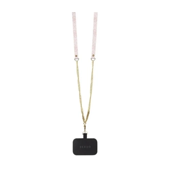 Guess Crossbody 4G Metal Logo - Etui iPhone 13 Pro (różowy)