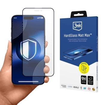 3mk HardGlass Matt Max - Matowe szkło hartowane do iPhone 17 Pro Max