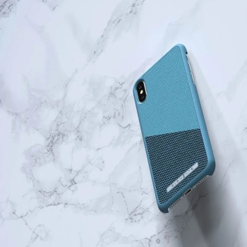 Nordic Elements Saeson Freja - Materiałowe etui iPhone Xs Max (Petrol)