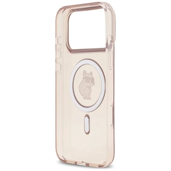 Karl Lagerfeld IML Choupette MagSafe - Etui iPhone 17 Pro Max (różowy)